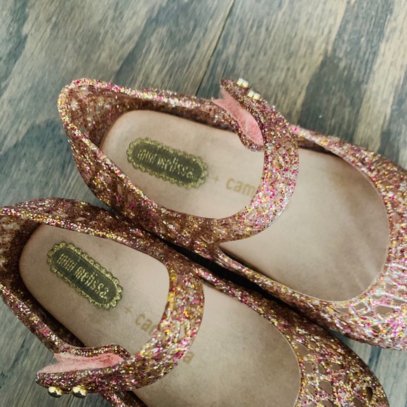 Pink glitter zigzag mini Melissa’s - Picture 3 of 4